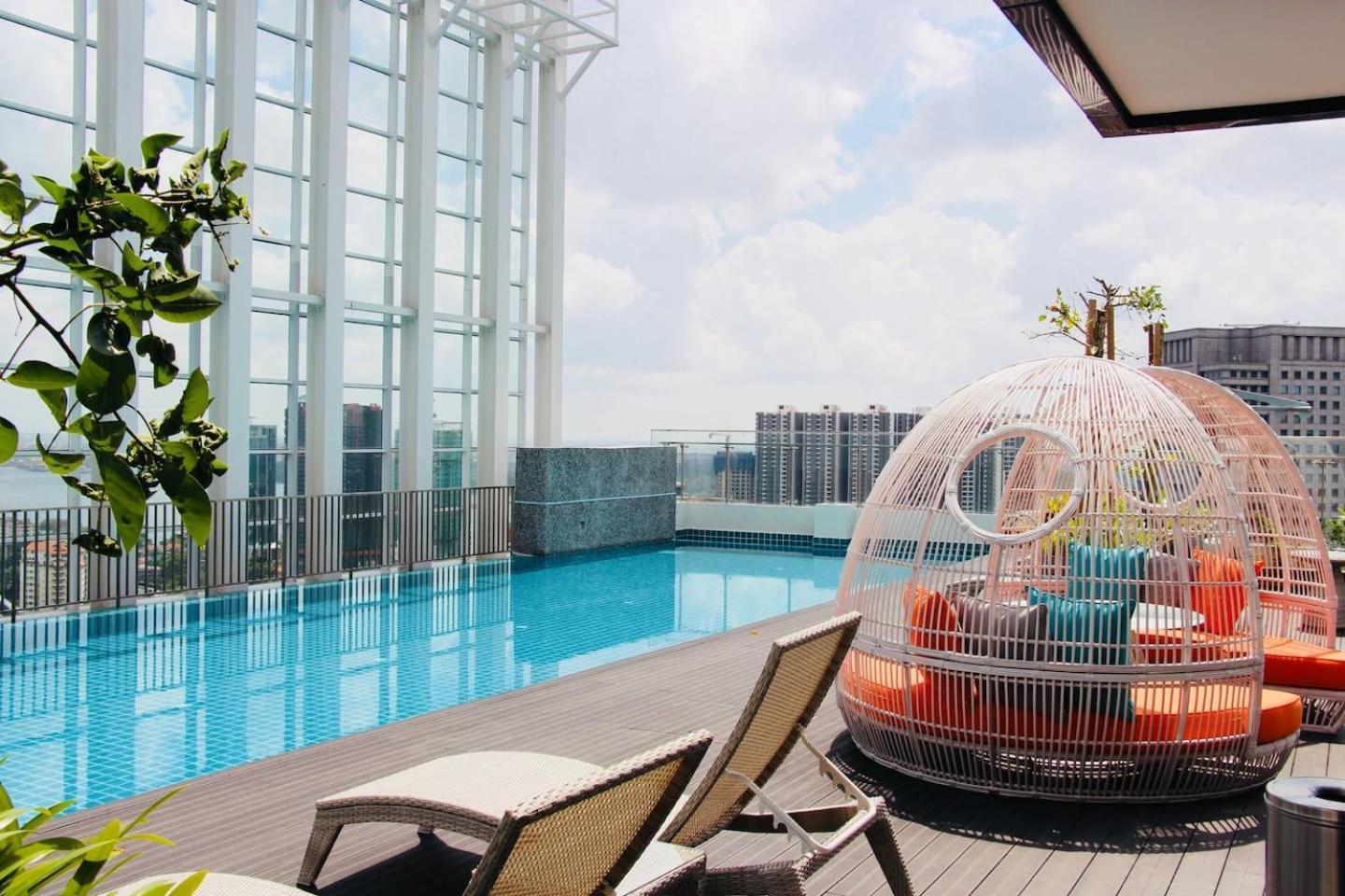 Modern, High Floor Suasana Suites 05 In Jb Τζόχορ Μπάχρου Εξωτερικό φωτογραφία